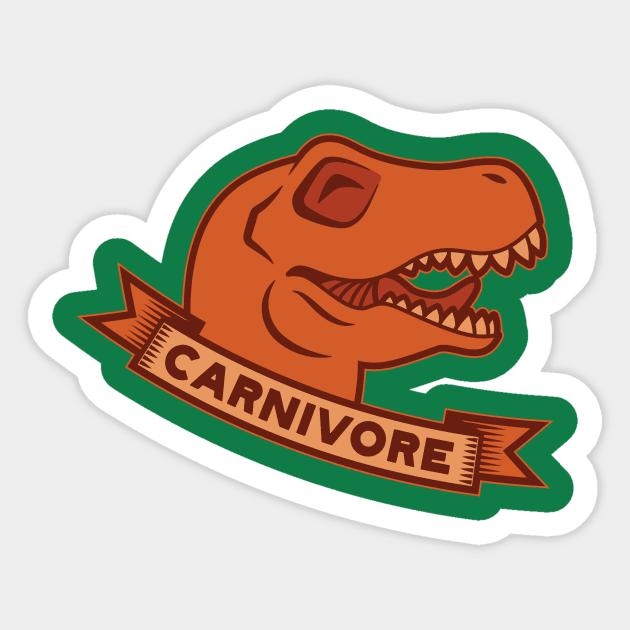 Happy Carnivore Sticker by DCLawrenceUK